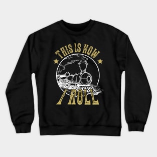 Train Crewneck Sweatshirt